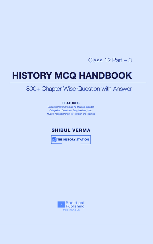 Themes in Indian History Part - 3 Chapter-Wise MCQ Booklet