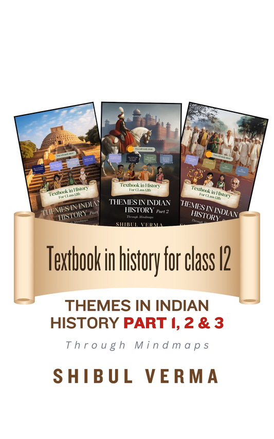 Mind Maps PDF Combo - Themes in Indian History Part 1, 2 & Part 3